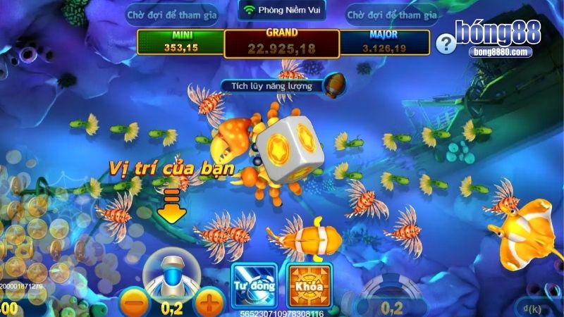 Bắn cá anh em - Săn cá chất lừ, nhận thưởng đầy túi Bắn cá anh em mở ra cuộc rong đuổi đầy kịch tính