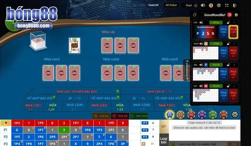 Liêng – Tuyệt kỹ game bài đỉnh cao tại sảnh Casino Bong88 Các quy tắc trong game Liêng