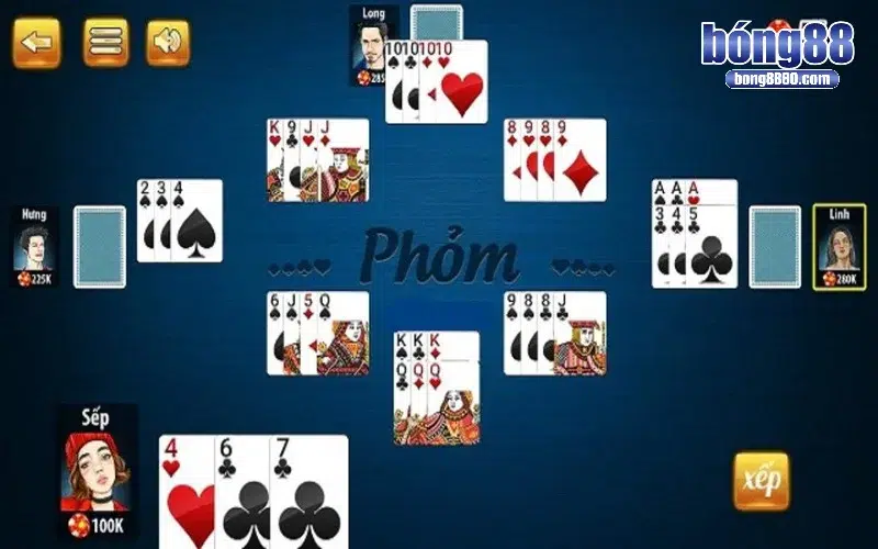 Tìm hiểu về game bài Phỏm