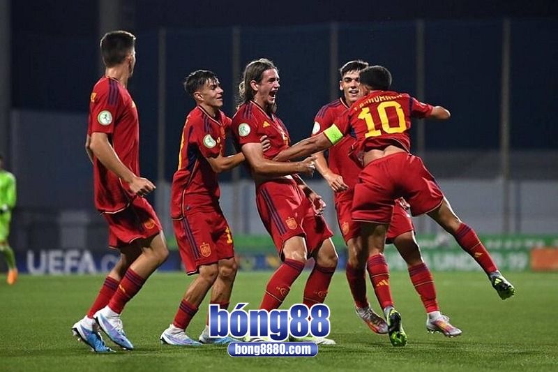 U19 Tây Ban Nha được đánh giá cao hơn U19 Đan Mạch