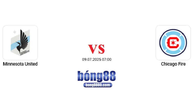 Minnesota United vs Chicago Fire (9/7) - Bán Cup Mỹ mở rộng Minnesota United vs Chicago Fire (9/7) - Bán Cup Mỹ mở rộng