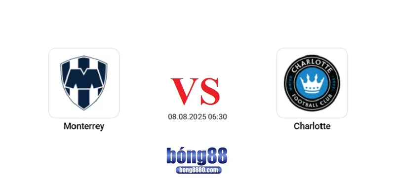 Monterrey vs Charlotte - Trận chiến danh dự tại Leagues Cup 2025 Monterrey vs Charlotte