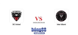 Nhận định DC United vs Inter Miami (24/8) tại MLS 2025