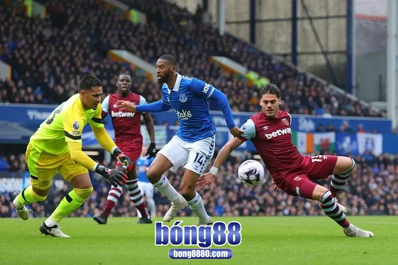 Dự đoán kết quả trận đấu Everton 1-1 West Ham