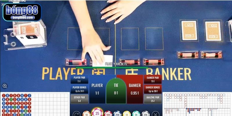 Công thức đánh Baccarat tại Bong88 chuẩn, áp dụng là thắng Xác định giới hạn thắng thua là công thức đánh an toàn