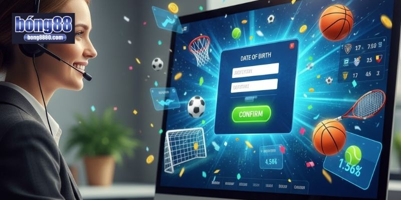 Liên hệ CSKH để xác thực ngày sinh nhật